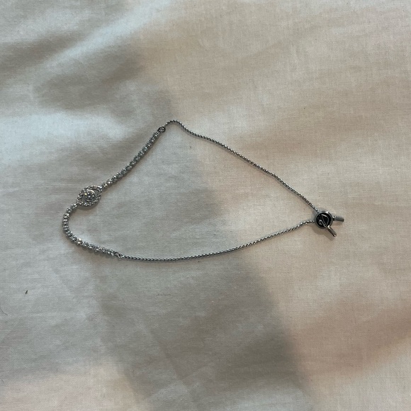 Swarovski: Adjustable Silver Bracelet - Picture 3 of 4